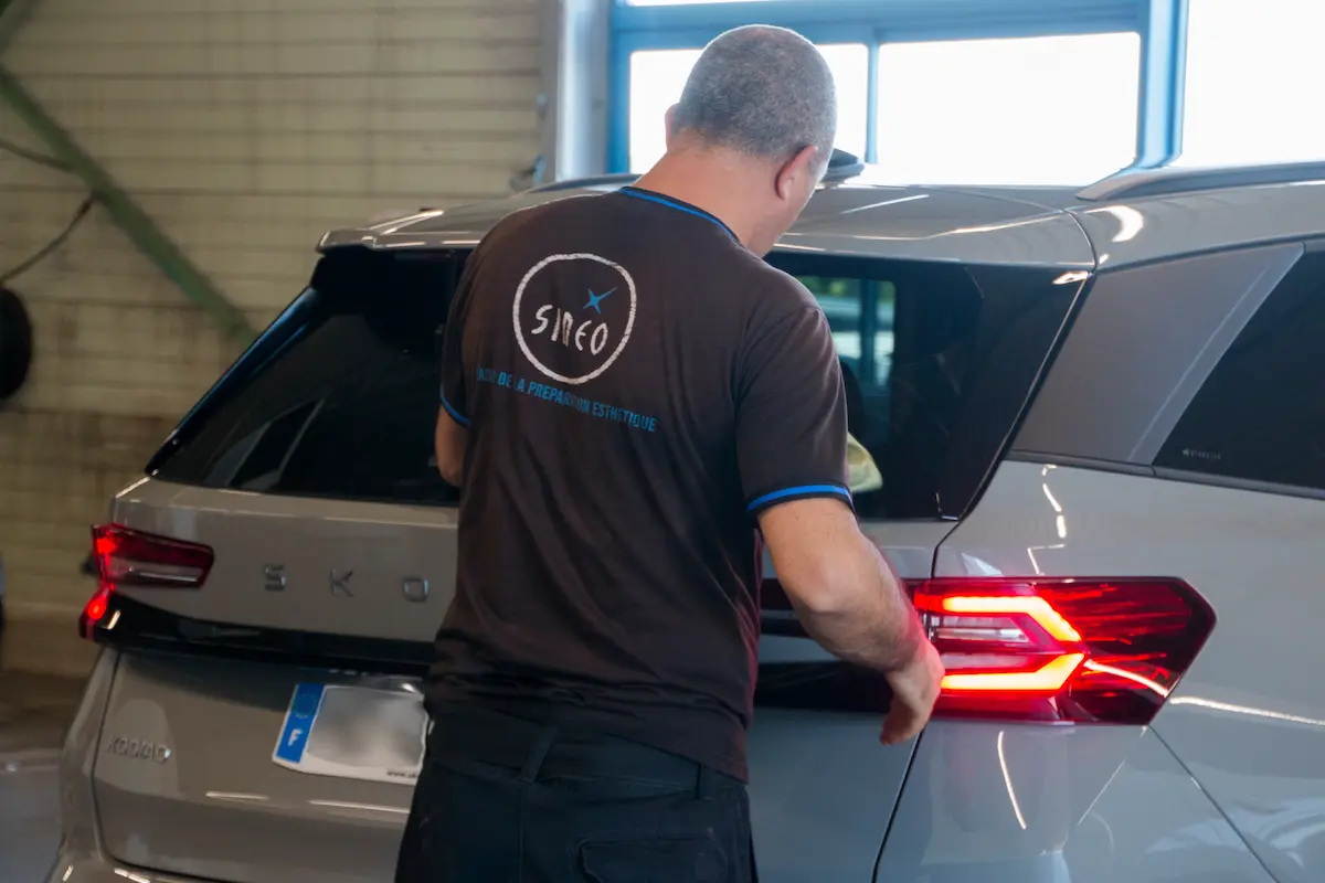 Préparation esthétique automobile par SINEO Grand-Est